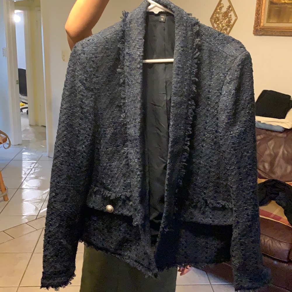 Express tweed blazer